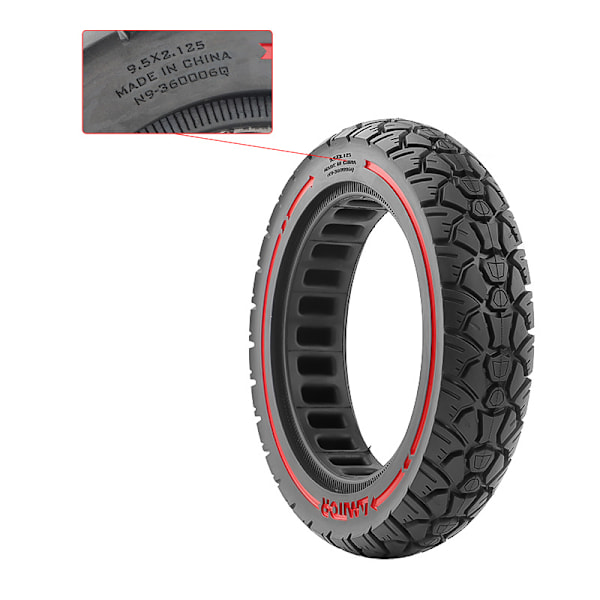 9,5x2,125 Robuste Terrændæk - 36 Spor