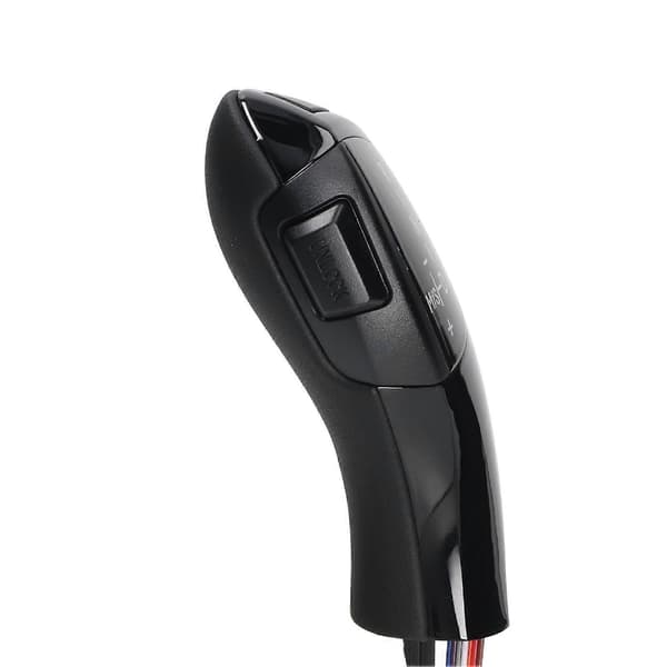 LED-gearknop med motorstartknap til F-serie stil gearskiftehåndbold til E81 E82 E84 E87 E88 E89 LHD bil blank sort