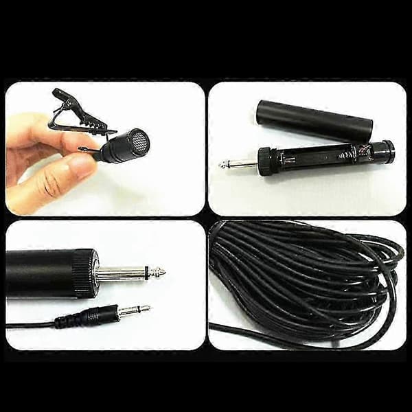 6,5 mm rintamikrofoni saksofonille, viululle, minikiinnitettävä instrumenttimikrofoni