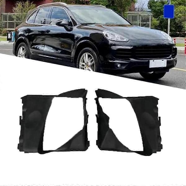 1 par front radiator luftkøler guide til Porsche Cayenne 11-18