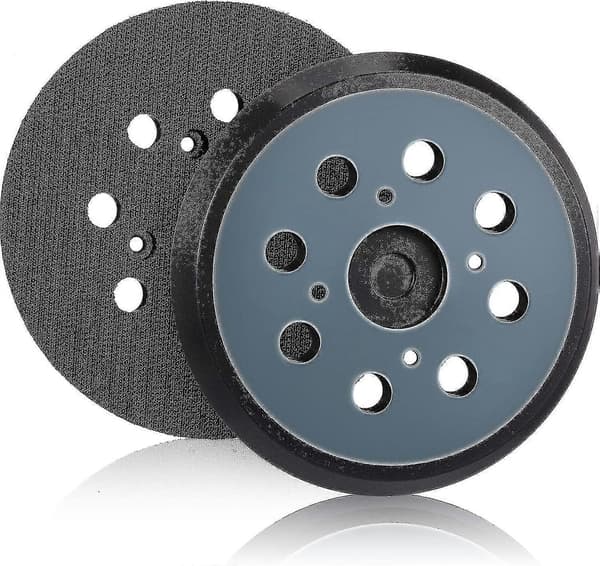 125 mm 8-hullers krog- og løkkeslibepuder Erstatning 2 stk. til orbitalsliber