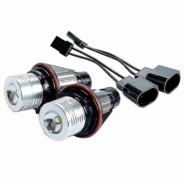 2 kpl LED Angel Eyes -merkkivalopolttimoita E39 E53 E60 E61 E63 E64 E65 E66 E87 525i 530i Xi 545i M5 -malleihin, sininen Blue