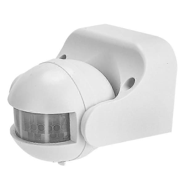 Infraröd rörelsesensorbelysning väggmonterad IP44 12m räckvidd max. 1200W