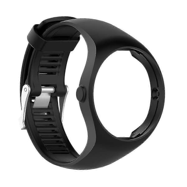 Polar M200 Smartwatch Erstatningsrem Holdbar Silikone Håndledsrem Black