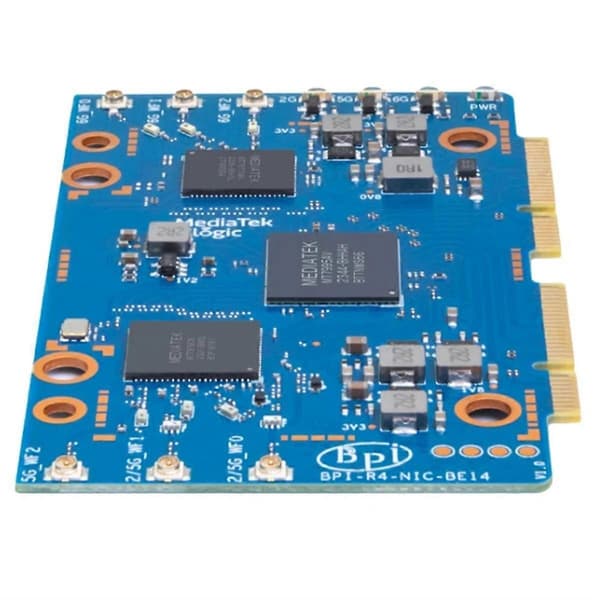 Til Banana Pi BPI-R4-NIC-BE14 Wifi7 Modul Tilbehør til BPI-R4 MediaTek MT7995AV Chipset 2 PCIe 3