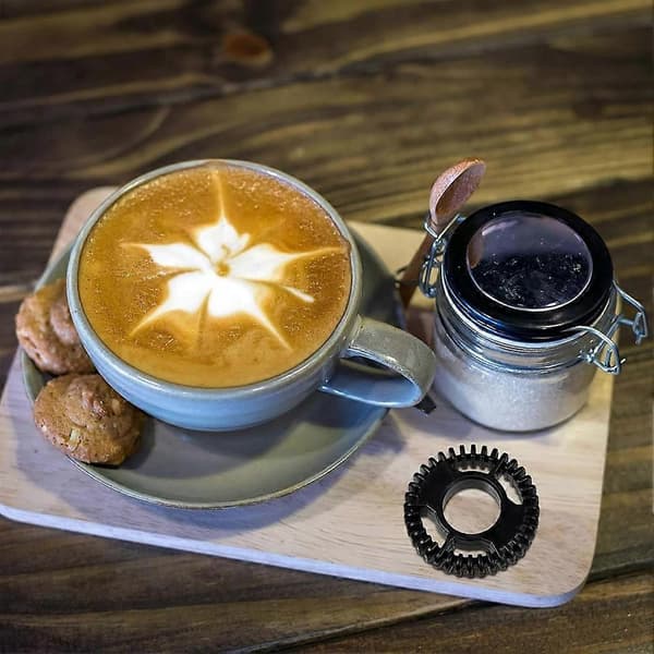 3-pak mælkeskummer-piskeris til K-Cafe Latte og Cappuccino-maskiner, sort Black