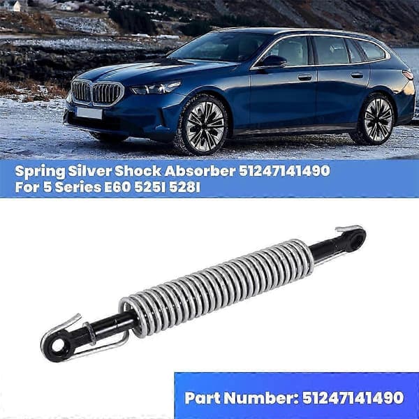 Fjeder Sølv Støddæmper 51247141490 Til Bmw 5 Serie E60 525I 528I