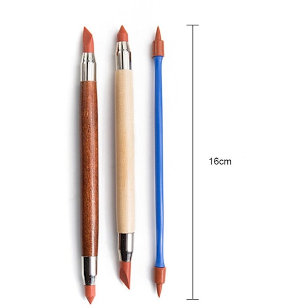 Keramikværktøjssæt Udskæringskniv Pen Viskelæder
