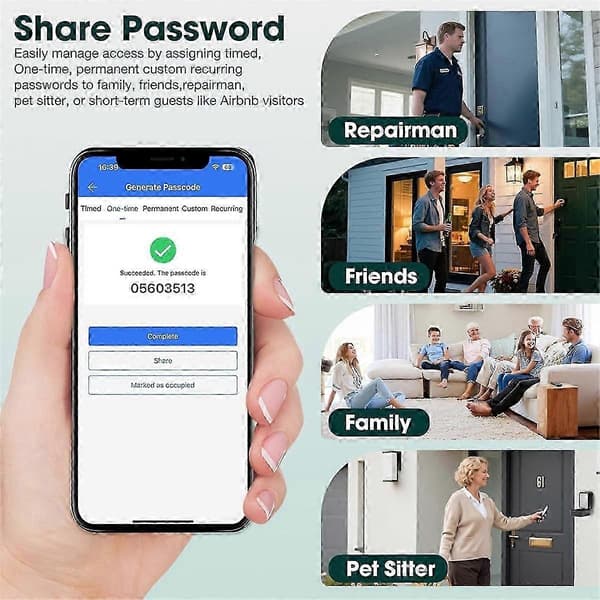 Smart nøgleboks Elektronisk Bluetooth nøgleboks med APP-kontrol