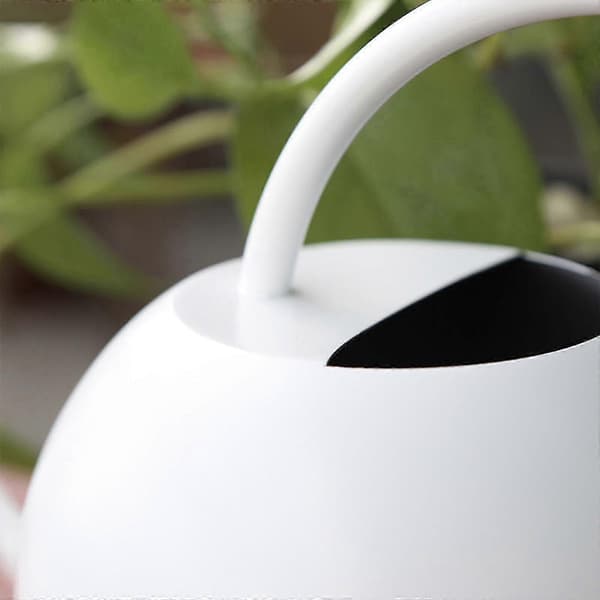 Holdbar 400 ml vandkande i rustfrit stål til indendørs og udendørs planter White