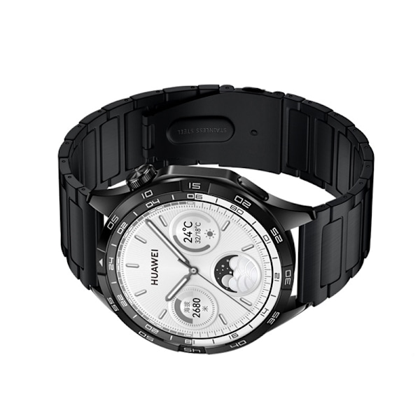 Klockarmband för Huawei GT2/3/4/5 Svart Sort