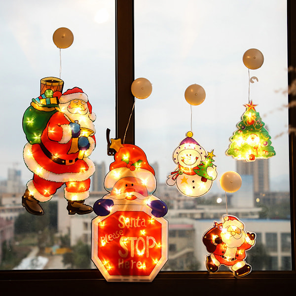 LED Juledekorationslys (Juleskjold)