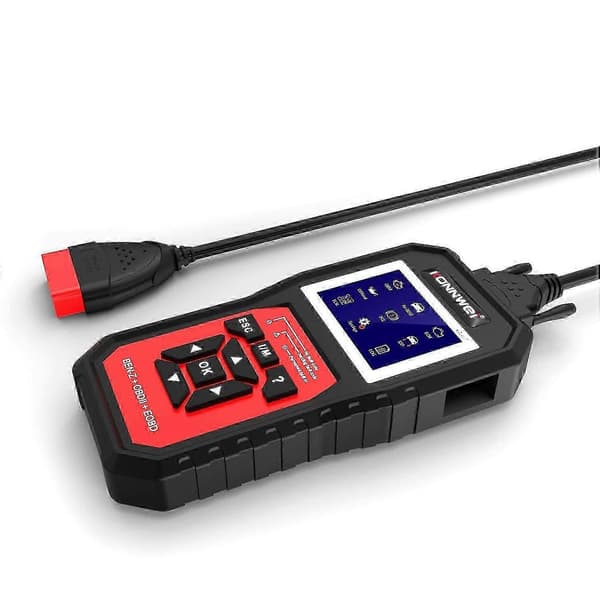 KONNWEI OBDII Auto Diagnostic Code Scanner (KW460) Fuld System Diagnostisk Værktøj Erstatning for Merc