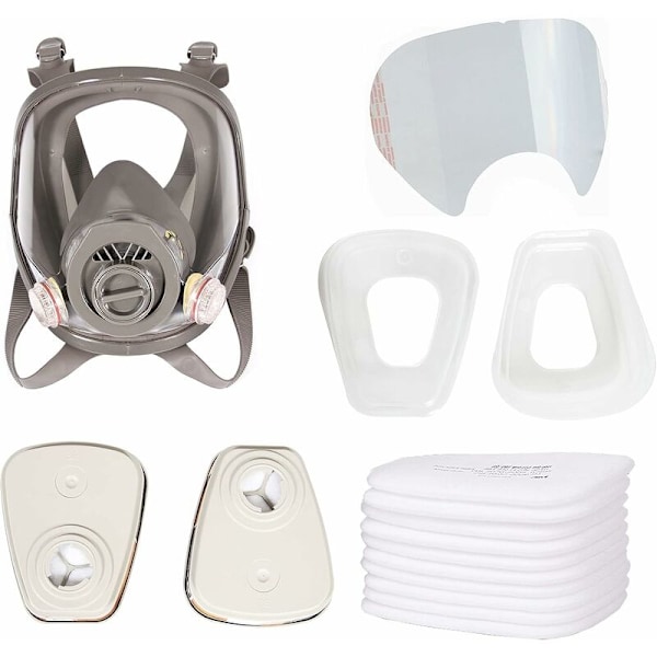 6800A gasmask antidamm sprayfärg speciell kemisk ammoniak formaldehyd skydd 6800A enkelmask