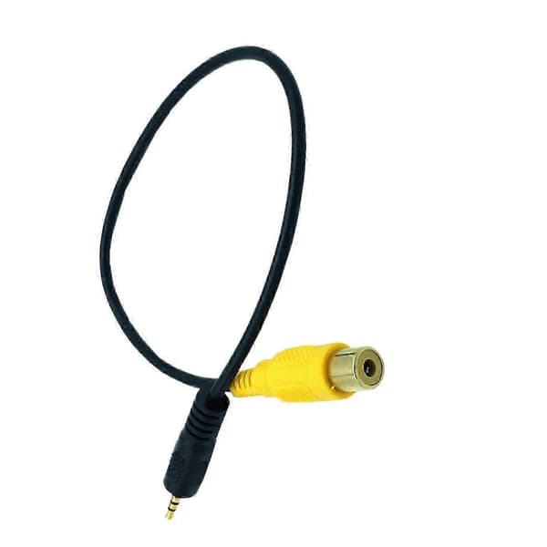 RCA til 2,5 mm AV-IN kabel bil bakkamera til GPS 2,5 mm 0.-Yvan