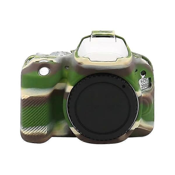 Canon EOS 200D / EOS 200D Mark II Pehmeä Silikoninen Suojakotelo