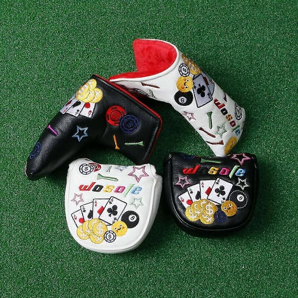 Golf Blade Putters Cover Headcover Club Protector Magnetiska Stängningar-Yvan