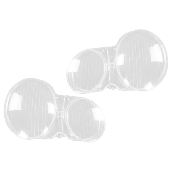 För W210 E200 E220 E230 E350 1995-2003 Strålkastarskydd Lins Transparent Lampskärm Strålkastarhölje
