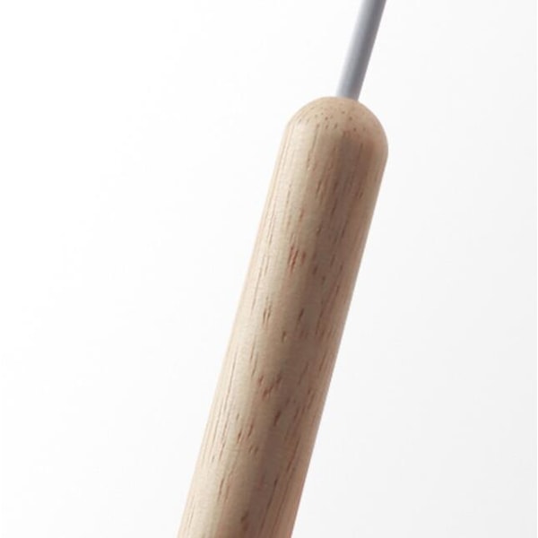 Simple Modern Macaron Justerbar Pendellampa Enkelhuvud (19cm Svart, Utan Ljuskälla),
