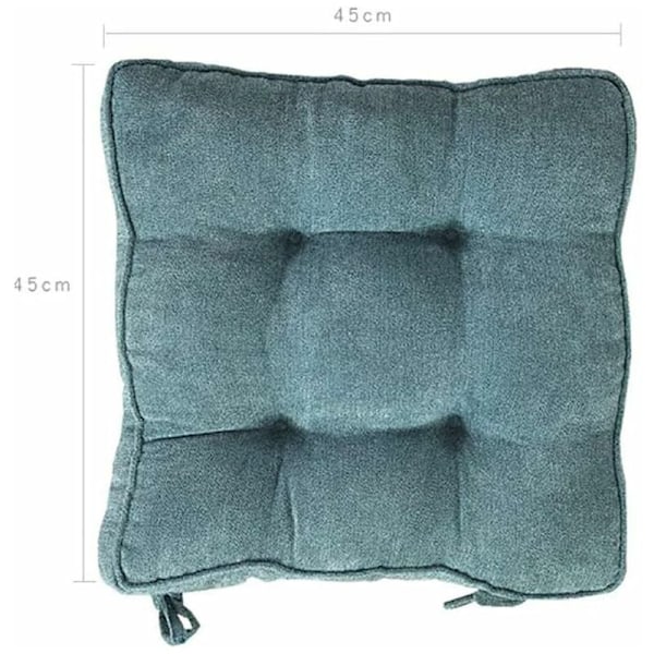 Tatami Siddepude Quiltet Design Firkantet Gulvmåtte Brun 45*45cm Firkantet
