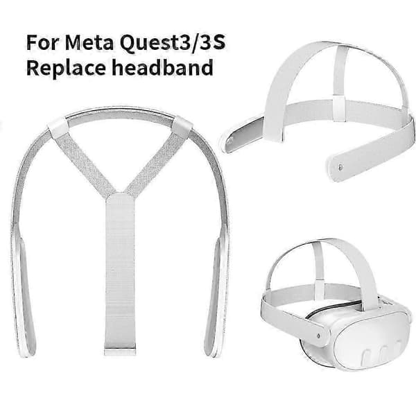 För Meta Quest3/3S pannbandsrem, justerbart pannband för Meta Quest3/3S