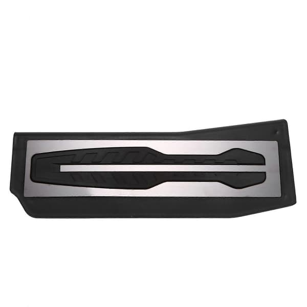 til 5-serie G30 G31 2017 Rustfrit stål Bil Accelerator Pedal Bremsepedaler Dæk Rest Pedaler sort sølv black  silver