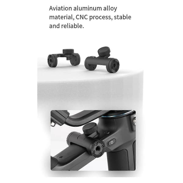 Til SCORP/SCORP-C Kameratilbehør - Standard Quick Release-plade som vist As Shown