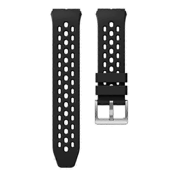 Silikone Urrem Til Huawei Watch GT 2e Sort Balck Balck
