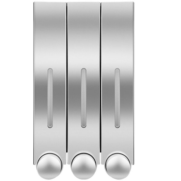 6028 Silver Tre Koppar Handpressad Tvåldispenser