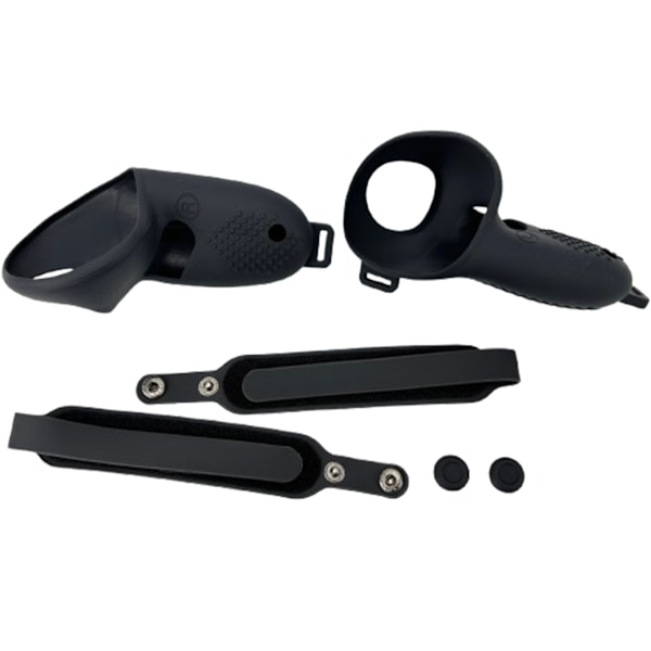 Meta Quest 3 Controller Silikonskyddsfodral Svart Sort