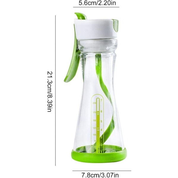 Blandningskopp plastmugg kaffekopp Vinaigrette och olja manuell