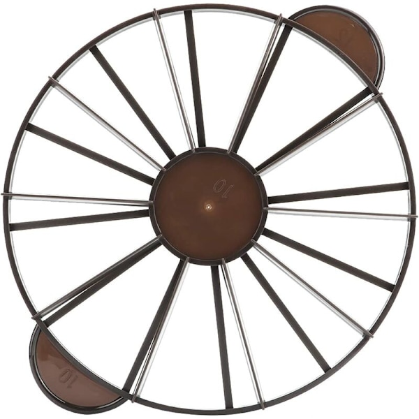 Kagedeler, Kageportionsmarkør Rund Kagedeler 10/12 Stk. Brød Kageskærer Lige Portionsskærer Skivemarkør Bageværktøj 26,9 cm
