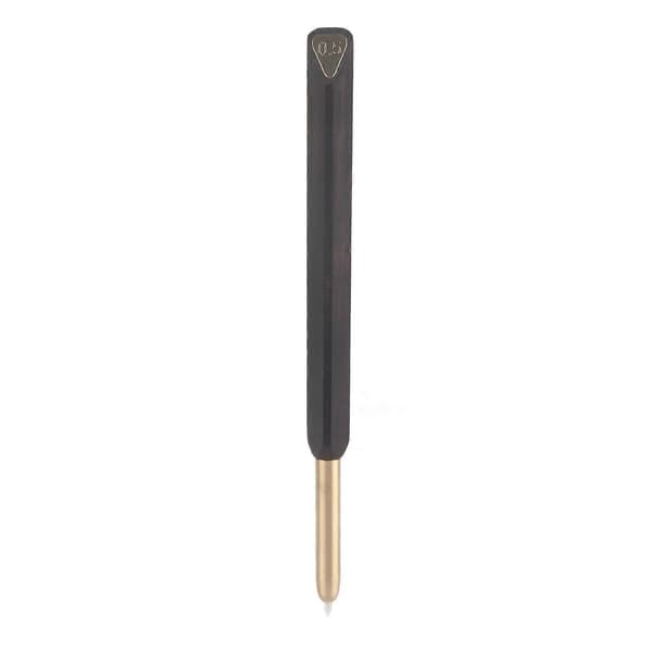 1 st hårritningsskrapstift trä triangulär pennkropp ritverktyg konsttillbehör 0,5 mm