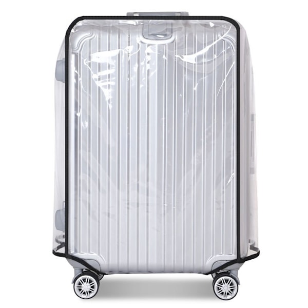 Bagageskydd / skyddsöverdrag för resväska Transparent Transparent 24 inch