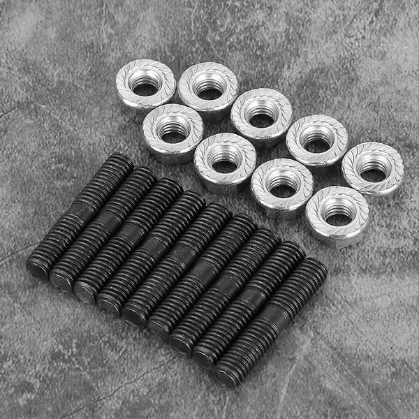 9st Turbo Studs + Låsmutter Passar för S13 S14 S15 SR20 CA18