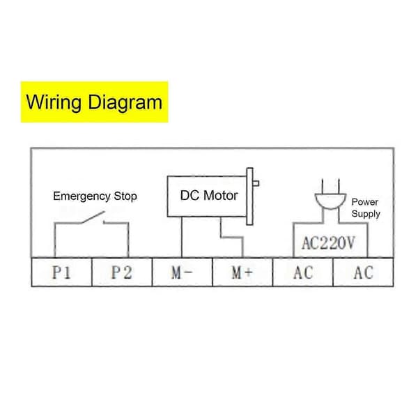 DC-moottorin nopeudensäädin 220 V AC sisääntulo 90 V DC ulostulo Moottorin säädinkytkin Normaali kiinteä Solid Normal