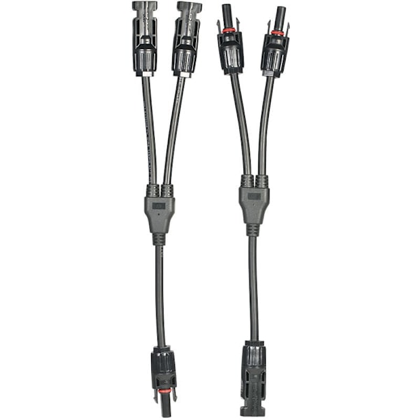 Aurinkosähköliitin MC4 kolmisuuntainen Y-tyypin adapteri