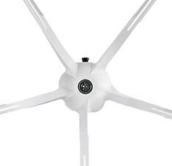 Hvid 1,5 meter børste tilpasset Roborock fejerobot (Hvid 1,5 meter børste)