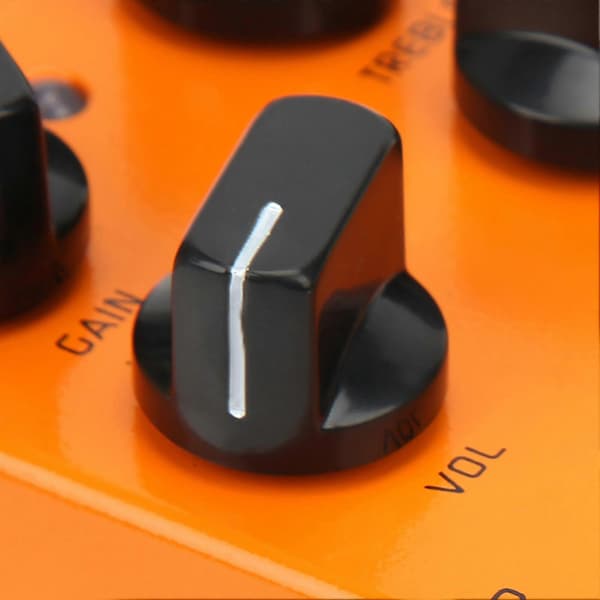 Overdrive Pedal Elgitarr Effekt Hållbart Skal av Aluminiumlegering Tillbehör