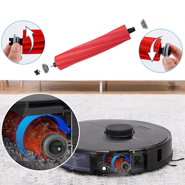 Varaosat Roborock S7/S7 Plus/T7/T7 Plus/T7s/T7s Plus -malleihin, 9 osaa