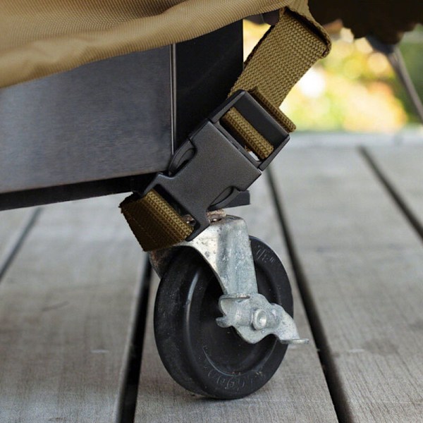 Udendørs Grillovertræk 600D Oxford Stof Grillovertræk Beige (145x61x117)