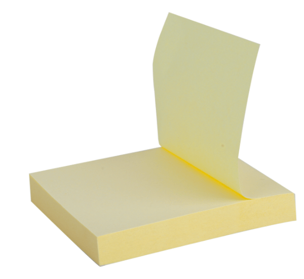 Studie- og kontor sticky notes (7733 (gul 76*76mm))