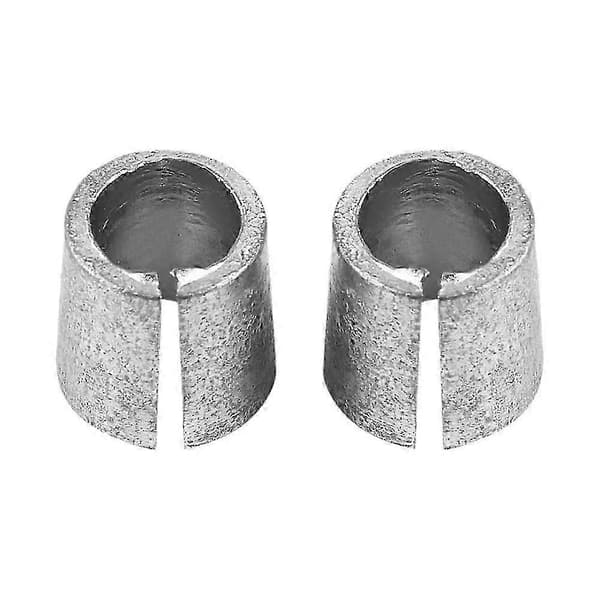 2 stk. bilbatteriterminalomformere/stolpeadaptermuffer positive negative