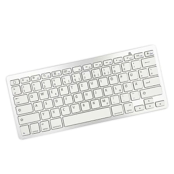 Desktop-tastatur 78 taster tysk layout flydende knap til pc