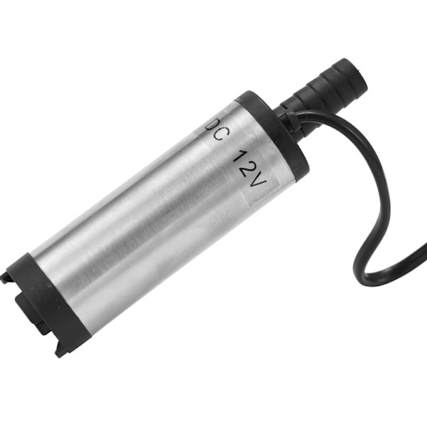 Sähköinen öljypumppu dieselpumppu DC pieni uppopumppu 12V klipsi 38mm valkoinen öljypumppu