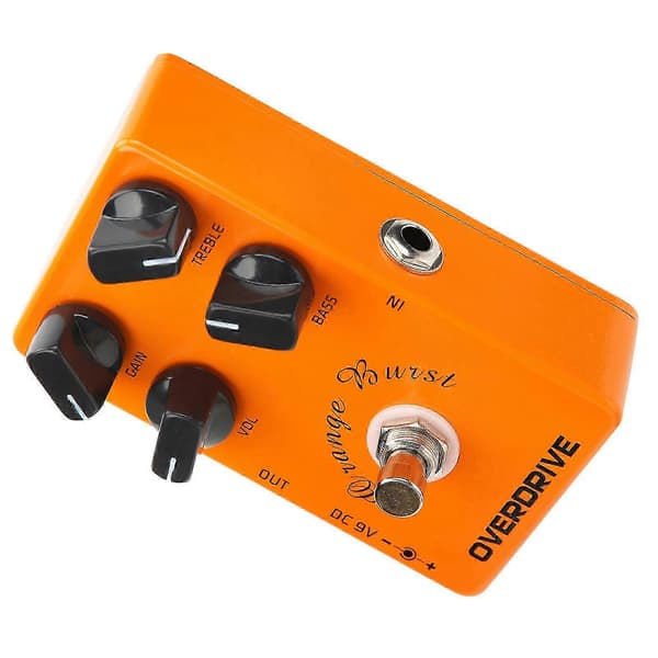 Overdrive Pedal Elektrisk Guitar Effekt Holdbart Tilbehør i Aluminiumslegering