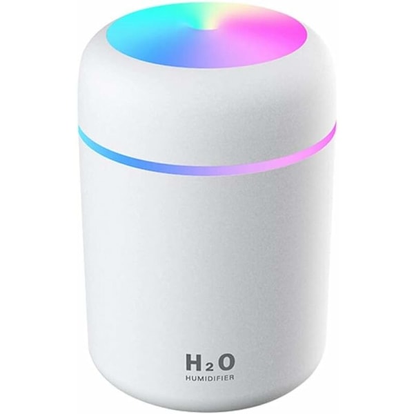 White Generation Kreativ Färgglad Kopp Luftfuktare - 300ml