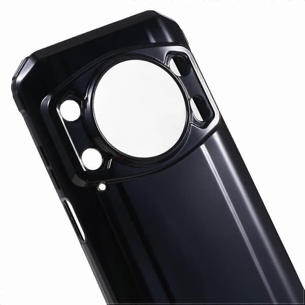 Slitstarkt TPU mobilskal för Ulefone Armor 21 Anti-Scratch Skyddsfodral Black