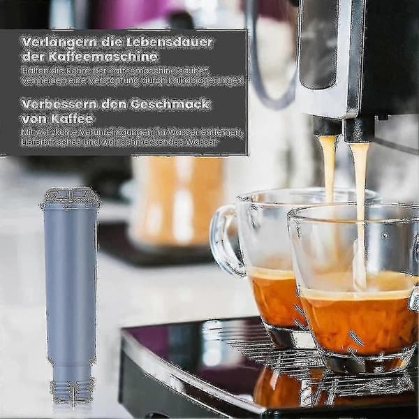 5 stk. udskiftningsvandfiltre til Melitta Krups Claris kaffemaskiner