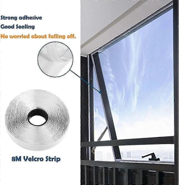 Vinduesforseglingsdug til bærbar AC - 3M materiale nem installation 3M